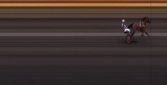 Målfoto for løp 8 på bane JA den 06.08.2021