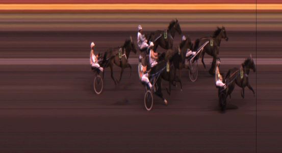 Målfoto for løp 9 på bane JA den 06.08.2021