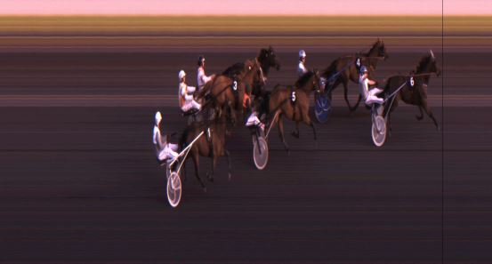 Målfoto for løp 6 på bane JA den 14.08.2021