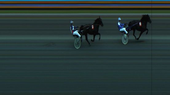 Målfoto for løp 3 på bane JA den 24.08.2021