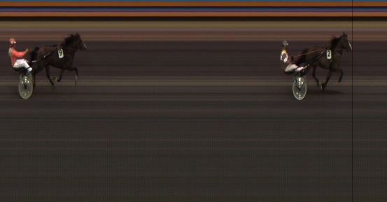 Målfoto for løp 5 på bane JA den 24.08.2021