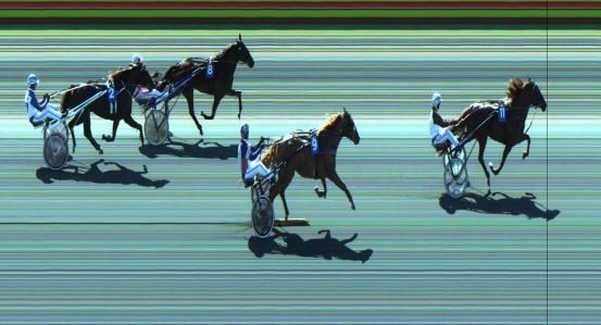 Målfoto for løp 2 på bane JA den 31.08.2021