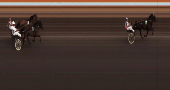 Målfoto for løp 4 på bane JA den 03.09.2021