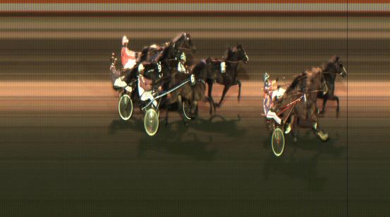 Målfoto for løp 6 på bane JA den 03.09.2021