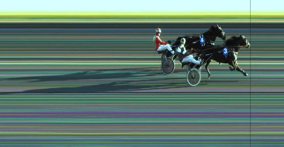 Målfoto for løp 2 på bane JA den 24.09.2021