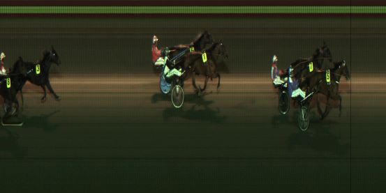 Målfoto for løp 1 på bane JA den 24.10.2021