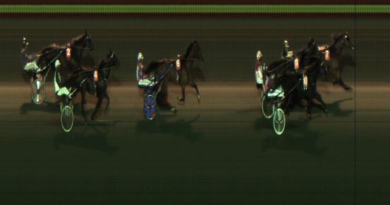 Målfoto for løp 3 på bane JA den 24.10.2021