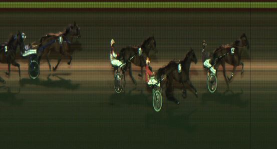 Målfoto for løp 6 på bane JA den 24.10.2021