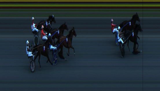 Målfoto for løp 8 på bane JA den 30.10.2021