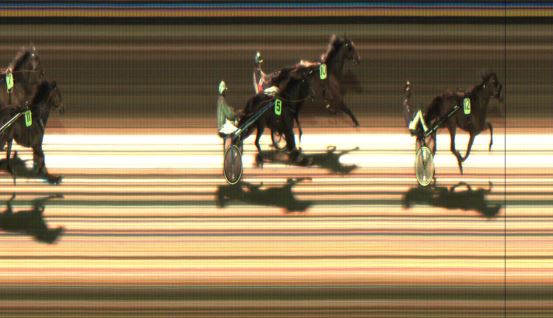 Målfoto for løp 9 på bane JA den 14.11.2021