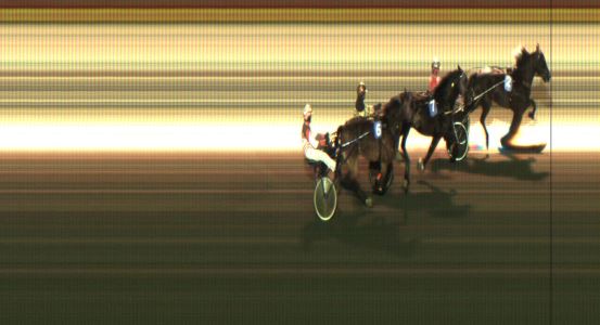 Målfoto for løp 2 på bane JA den 10.12.2021