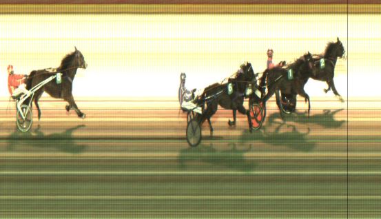 Målfoto for løp 4 på bane JA den 10.12.2021