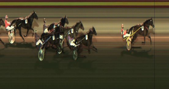 Målfoto for løp 5 på bane JA den 19.12.2021