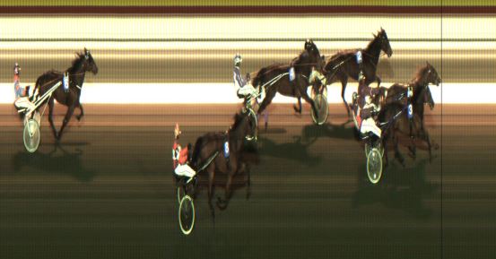 Målfoto for løp 2 på bane JA den 23.12.2021