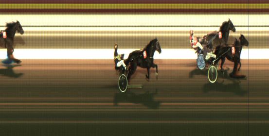 Målfoto for løp 3 på bane JA den 23.12.2021