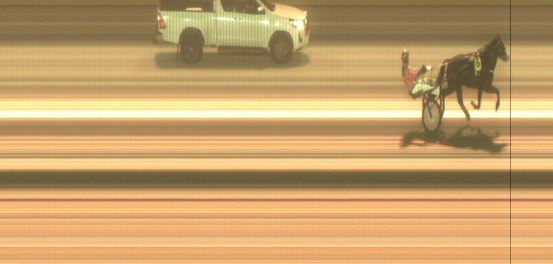 Målfoto for løp 1 på bane JA den 02.01.2022