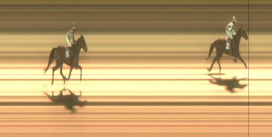 Målfoto for løp 7 på bane JA den 02.01.2022