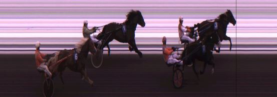 Målfoto for løp 2 på bane JA den 08.01.2022