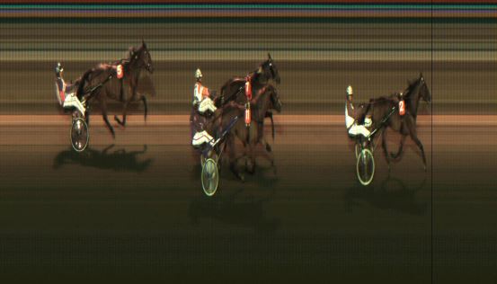 Målfoto for løp 3 på bane JA den 21.01.2022