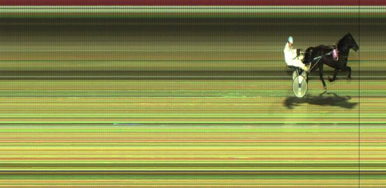 Målfoto for løp 8 på bane JA den 13.02.2022