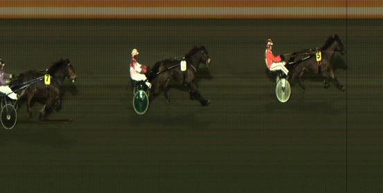 Målfoto for løp 1 på bane JA den 04.03.2022