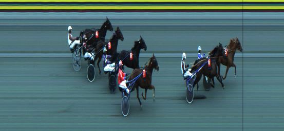 Målfoto for løp 3 på bane JA den 09.03.2022