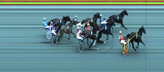 Målfoto for løp 4 på bane JA den 16.03.2022