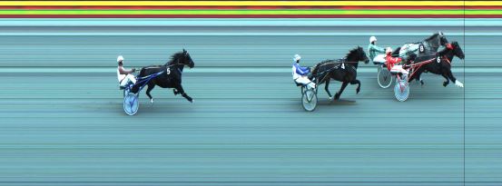 Målfoto for løp 6 på bane JA den 16.03.2022