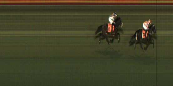 Målfoto for løp 3 på bane JA den 18.03.2022