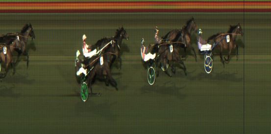 Målfoto for løp 5 på bane JA den 18.03.2022