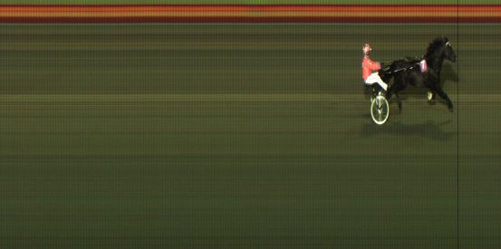 Målfoto for løp 8 på bane JA den 18.03.2022