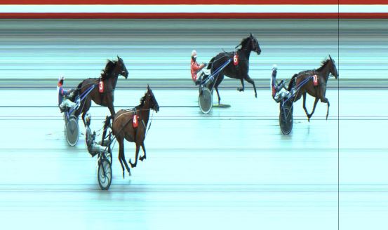 Målfoto for løp 3 på bane JA den 04.04.2022