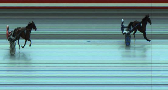 Målfoto for løp 6 på bane JA den 04.04.2022