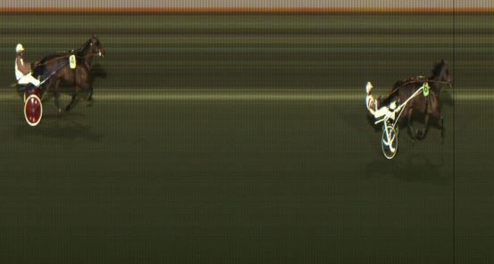 Målfoto for løp 9 på bane JA den 10.04.2022