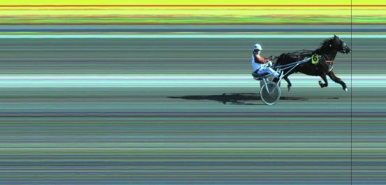 Målfoto for løp 1 på bane JA den 10.06.2022