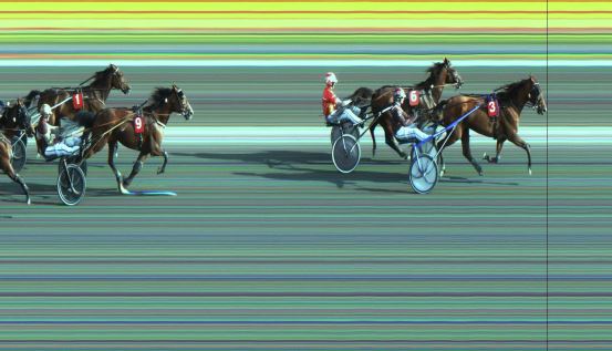 Målfoto for løp 3 på bane JA den 10.06.2022