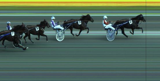 Målfoto for løp 5 på bane JA den 10.06.2022