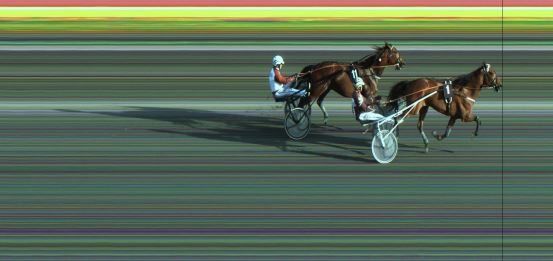 Målfoto for løp 6 på bane JA den 10.06.2022