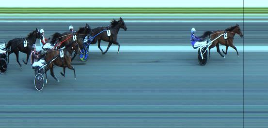 Målfoto for løp 5 på bane JA den 19.06.2022