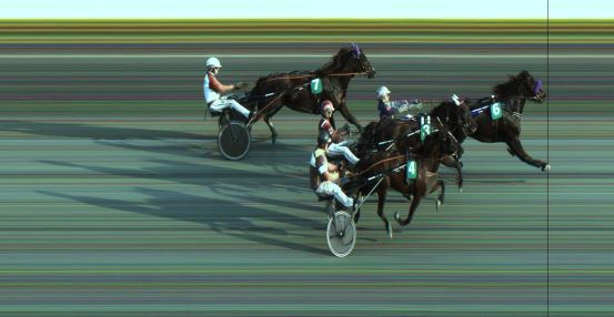 Målfoto for løp 4 på bane JA den 26.06.2022