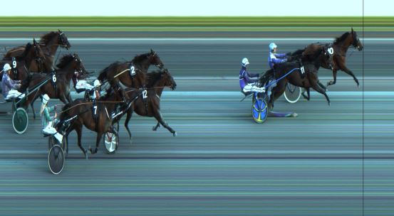 Målfoto for løp 6 på bane JA den 26.06.2022