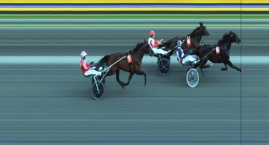 Målfoto for løp 3 på bane JA den 08.07.2022