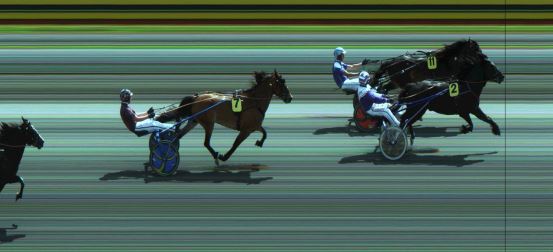 Målfoto for løp 1 på bane JA den 09.07.2022