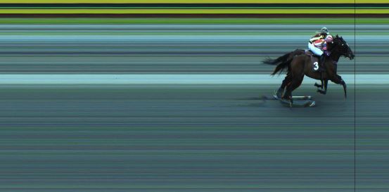 Målfoto for løp 2 på bane JA den 09.07.2022