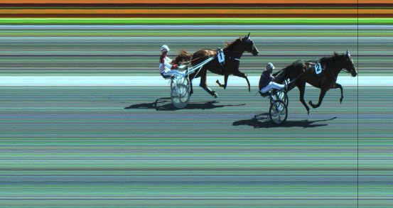 Målfoto for løp 5 på bane JA den 09.07.2022