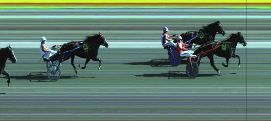 Målfoto for løp 9 på bane JA den 09.07.2022