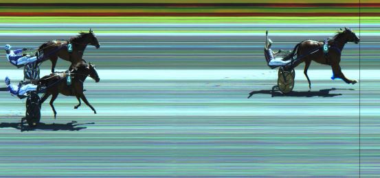 Målfoto for løp 4 på bane JA den 10.07.2022