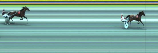 Målfoto for løp 3 på bane JA den 18.07.2022