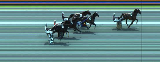 Målfoto for løp 5 på bane JA den 18.07.2022