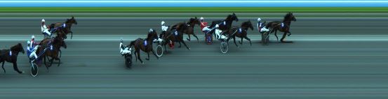 Målfoto for løp 2 på bane JA den 25.07.2022